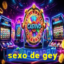 sexo de gey